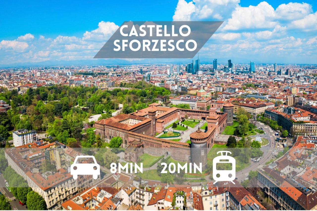 Loft Duomo Navigli 12 Min A Piedi Leilighet Milano Eksteriør bilde