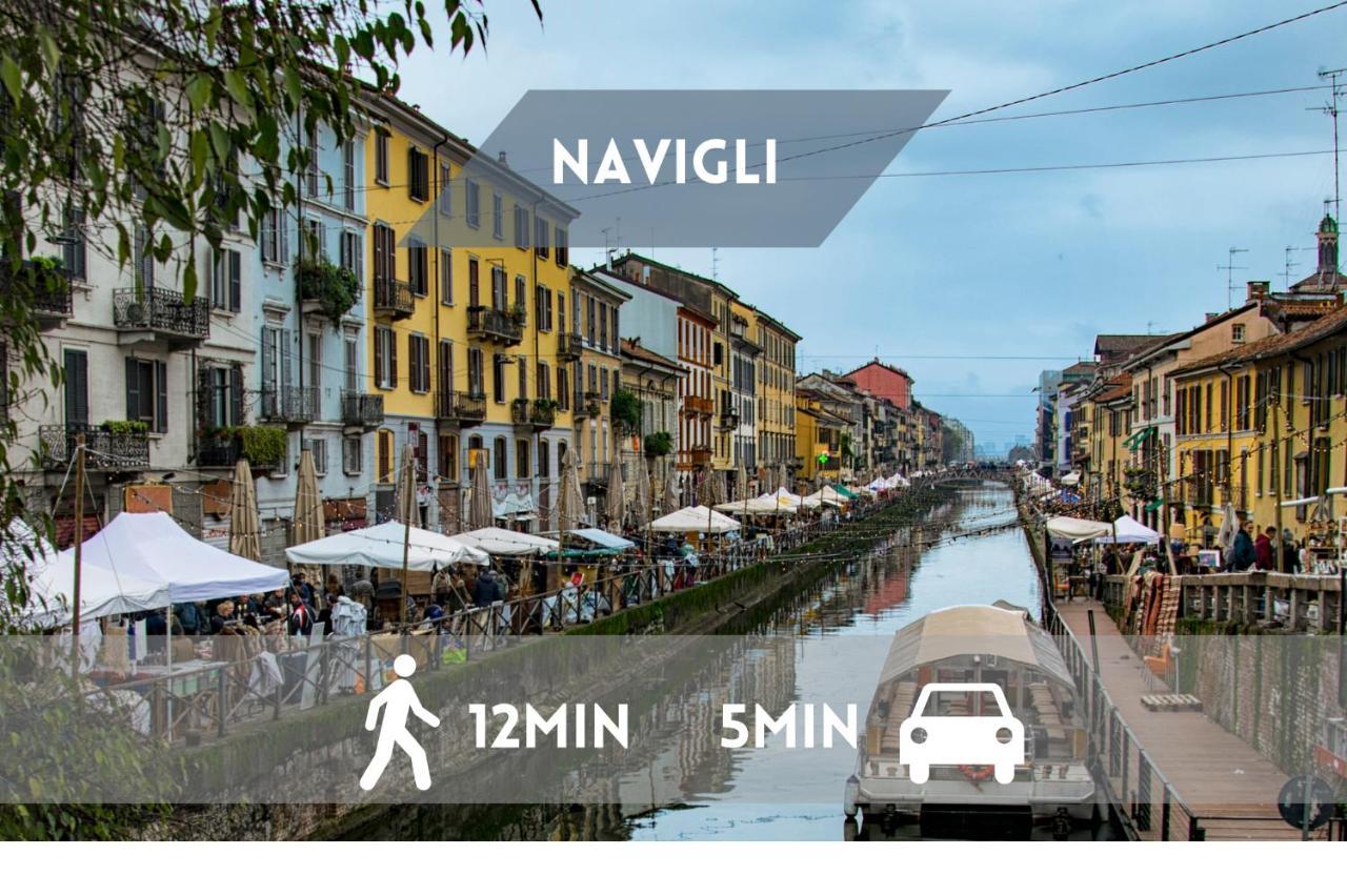 Loft Duomo Navigli 12 Min A Piedi Leilighet Milano Eksteriør bilde
